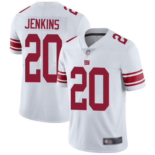 Men New York Giants #20 Janoris Jenkins White Vapor Untouchable Limited Player Football NFL Jersey